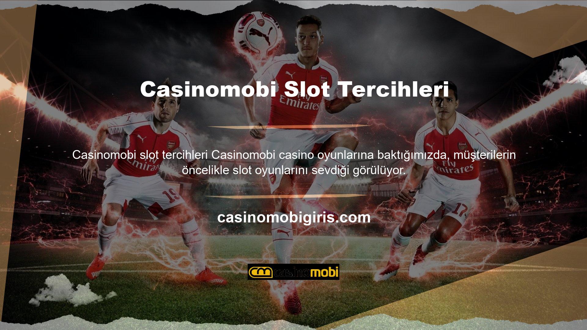 Ayrıca canlı casino oyunları da mevcut